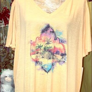 Jessica Simpson “Frankie” style top plus 2X